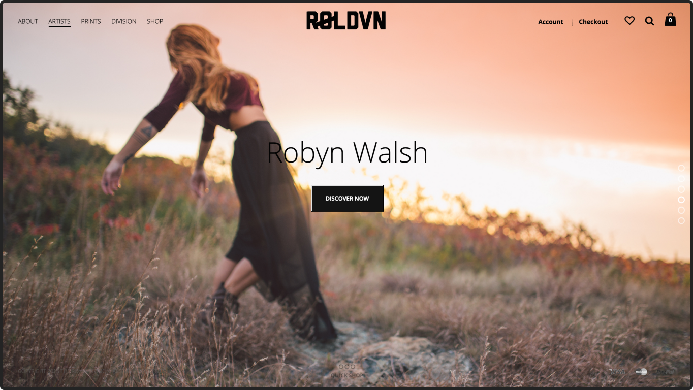 Influencer Page